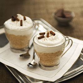 Cappuccino Rice Pudding Cups